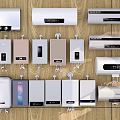 Wall Mounted Water Heaters In Various Styles And Colors For Home Appliances
