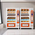 modern vending machine unmanned vending machine 3d model