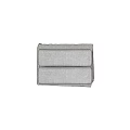 Soft Gray Towels Rolled and Folded for Bathroom Daily Use