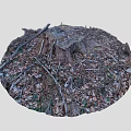 tree stump scanning tree stump root tree old tree dead tree scanning tree 3d model