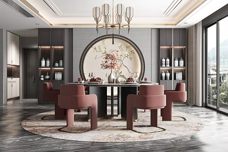 New Chinese Restaurant 3d model