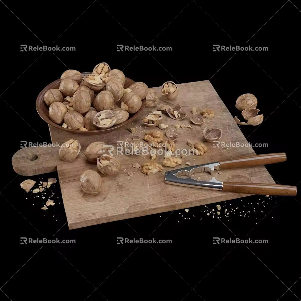 Modern Walnut 3d model