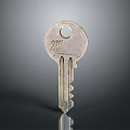 Classic Design Metal House Key For Daily Home Security And Unlocking Doors