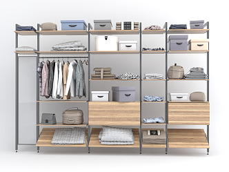 Modern IKEA clothes 3d model