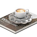 Coffee Coffee Cup Cup Cup Decorations Ornaments Beverage Drinks 3d model