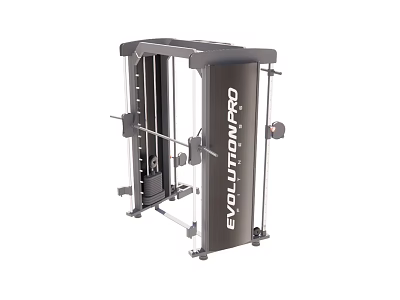 EVOLUTIONPRO Multi Functional Strength Training Cable Machine With Pulley System For Home Gym 3d model
