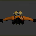 Gas Mask Science Fiction Gas Mask Gas Mask Respirator Breathing Mask Biochemical Mask Science Fiction Mask 3d model