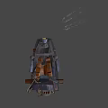 Steampunk Kart 3d model