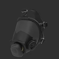 Military Gas Mask For Tactical Weapon Operations With Full Face Protection And Filter System