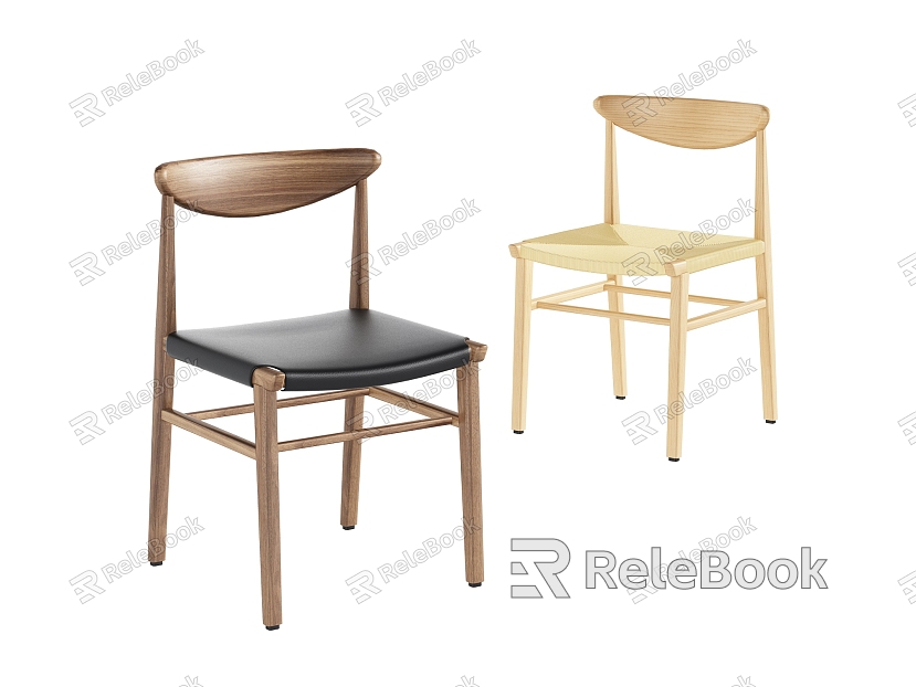 Dining chair combination simple light elegant atmosphere model