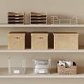 18 Box Modern Storage Box Storage Box Storage Basket 3d model