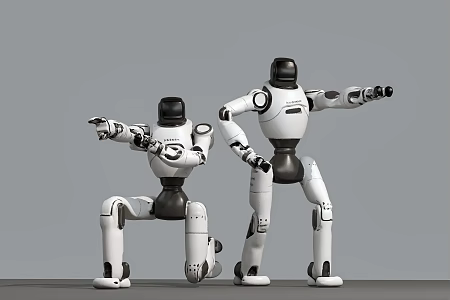 Zhiyuan technology rhinoceros X2 robot intelligent robot 3d model