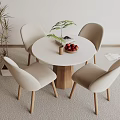 Modern Negotiation Tables and Chairs 3d model