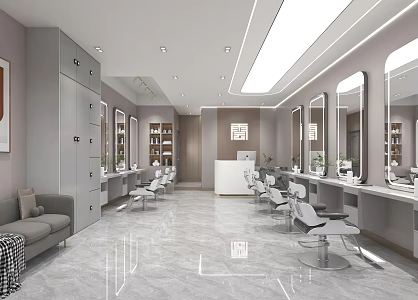 Barber shop 3d model