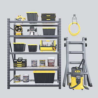 Modern hardware tools repair tools 3d model