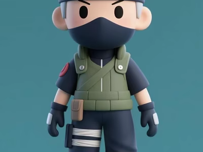 Naruto 3d model
