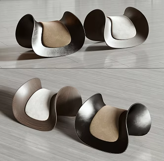 Modern Stool Children's Stool 3d model