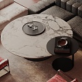 Modern coffee table 3d model