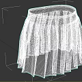 Stylish Plaid Pleated Skirt With Brown Green Beige Checkered Pattern
