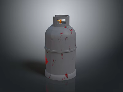 Propane gas tank gas tank 3d model