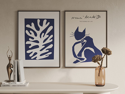 Modern Decorative Painting Decorative Hanging Painting 3d model