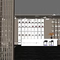 New Chinese Front Desk 3d model