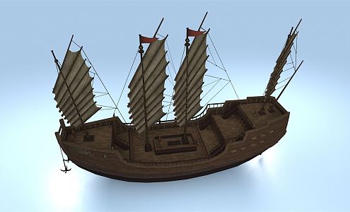 Boat 3d model