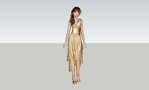 Beauty 3d model