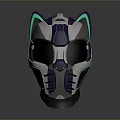 Sci-Fi Helmet Alien Helmet High Tech Helmet Game Helmet 3d model