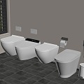 Toilet 3d model