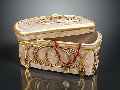 Jane Europe jewelry box antique jewelry box model