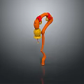 Scepter Ancient Scepter Cane Ancient Scepter Magic Scepter Metal Scepter Classical Scepter Magic Scepter 3d model