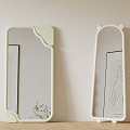 Mirror Modern Children's Full-length Mirror Decorative Mirror 3d model