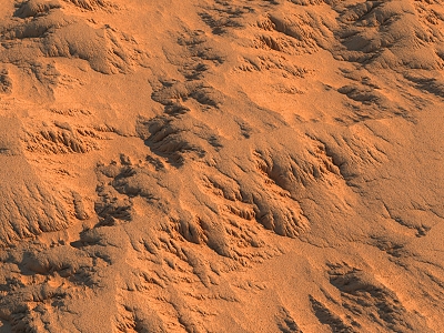 modern terrain 3d model