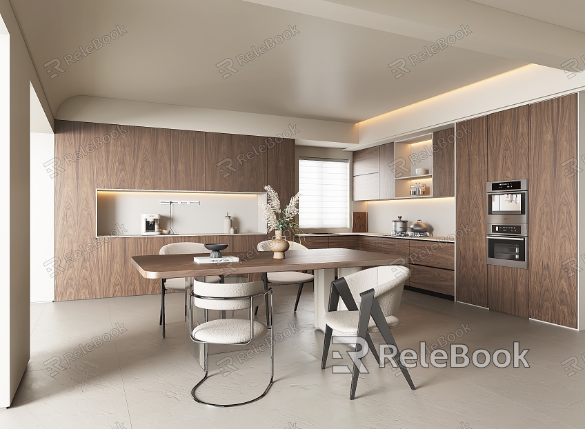 Modern Middle Ancient Open Kitchen Semi Open Kitchen Restaurant Kitchen Bar Kitchen Island Kitchen model