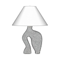 Table lamp reading lamp decorative lamp 3d model