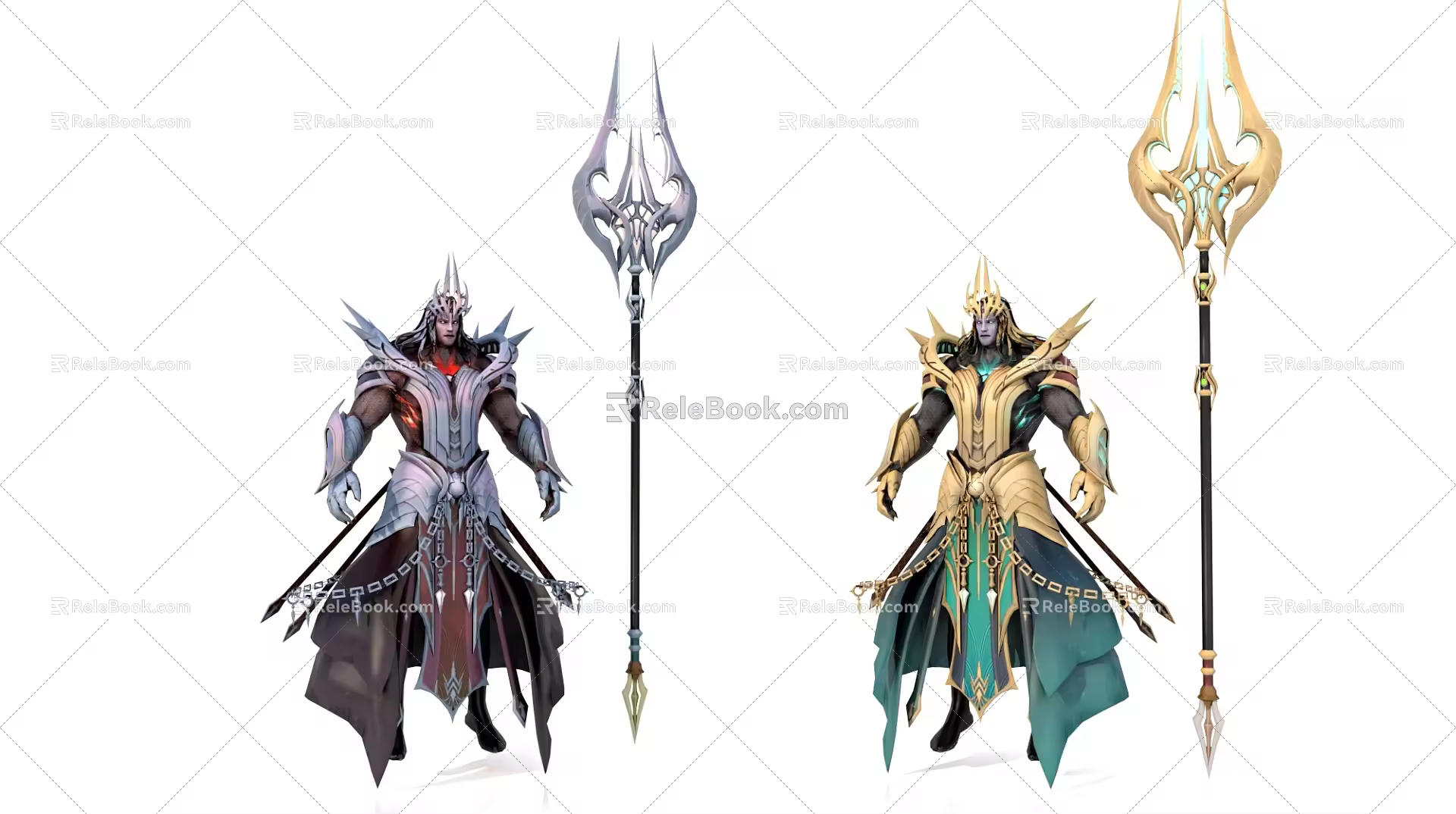 High Quality 3D Game Characters 3d model