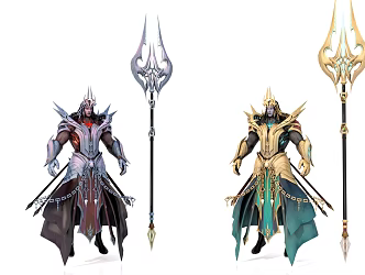 High Quality 3D Game Characters 3d model
