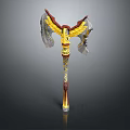 Scepter Ancient Scepter Cane Ancient Scepter Magic Scepter Metal Scepter Classical Scepter Magic Scepter 3d model