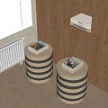Modern side a few side a few round a few 3d model