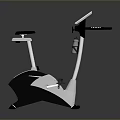 Home Use Stationary Exercise Bike With Digital Display And Comfortable Seat Design