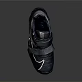 Blue And Gray Sports Shoes With Double Straps And Breathable Mesh For Comfortable Daily Wear