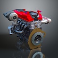 Engine Racing Engine Racing Engine Car Engine Car Engine Modern Vehicle Vehicle 3d model