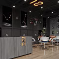 Modern Fitness Gym Interior With Mirror Walls Training Equipment And Wooden Flooring