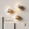 Modern creative wall lamp personalized wall lamp 3d model