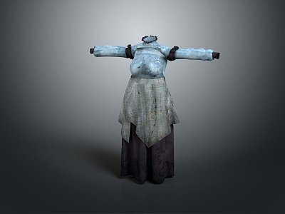 Rags Poor People's Clothes Medieval Clothing Ancient Clothing 3d model