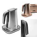 AEG Copper and Silver Kettle Toaster Coffee Maker Modern Kitchen Appliances with Sleek Design