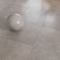 Gray Square Floor Tiles Featuring Decorative Sphere And Smooth Finish 3d model