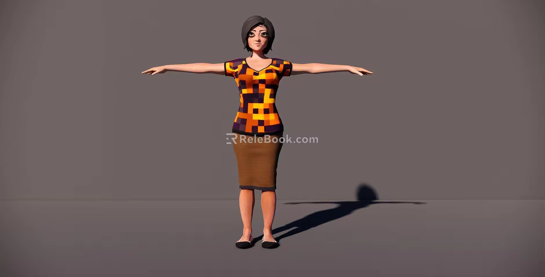 Characters 3d model