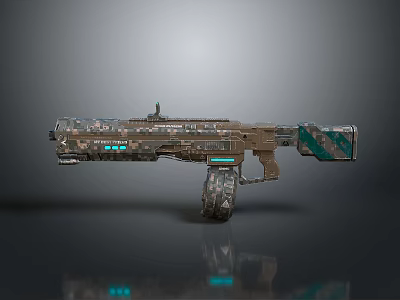 Science Fiction Firearms Next Generation Firearms Science Fiction Game Gun Game Firearms Game Gun Concept Gun Laser Gun 3d model